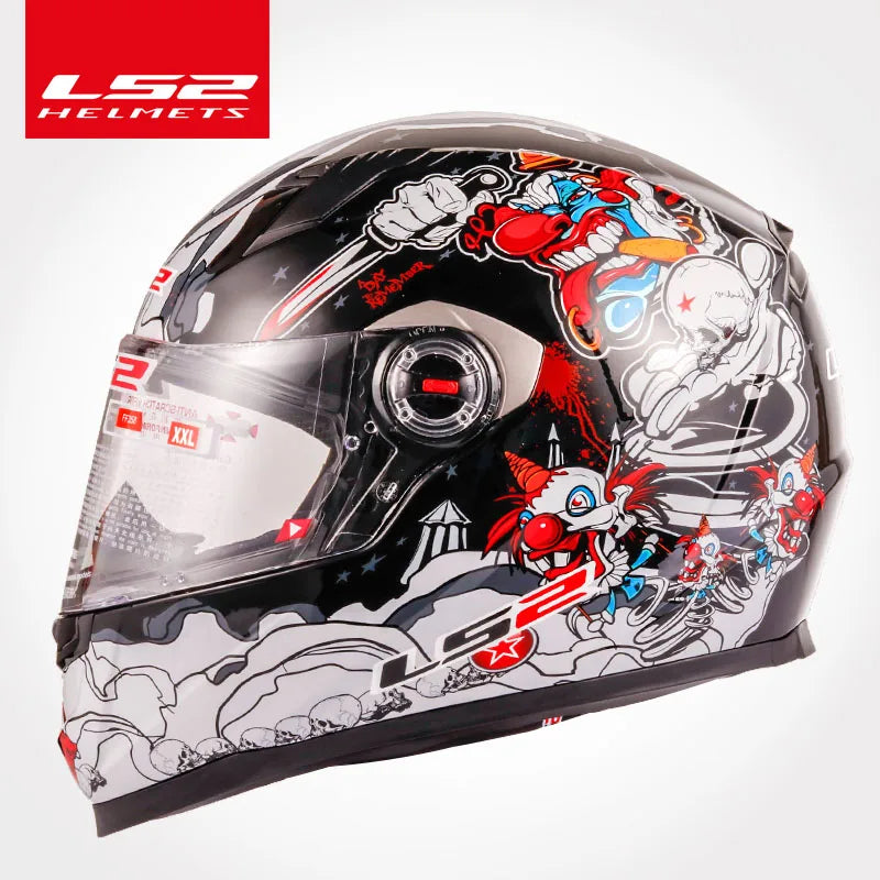 LS2 FF358 Full Face Motorcycle Helmet, ECE Approved