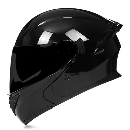 Modular Flip-Up Motorcycle Helmet, ECE DOT Approved, Full Face Racing Helmet