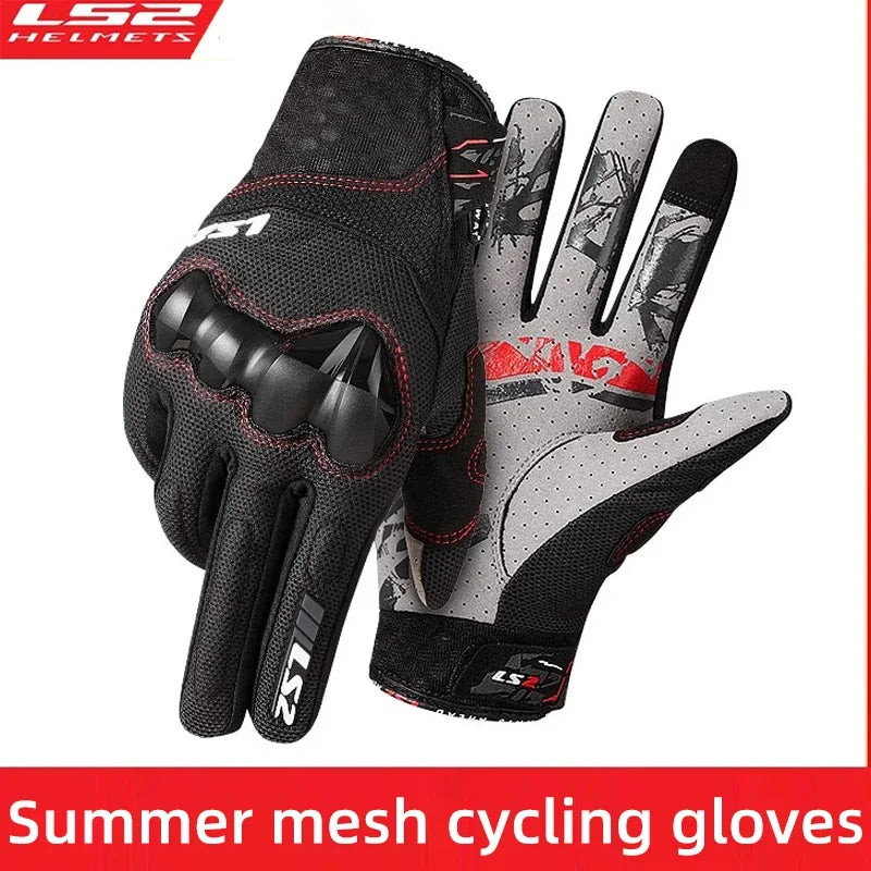 LS2 Motorcycle Gloves – Breathable and Comfortable