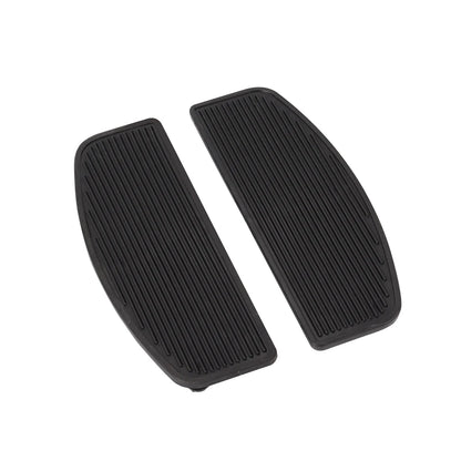 Rubber Floor Mat Kit for Harley Davidson - Touring, Street, and Road Glide Models