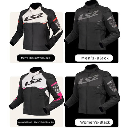 LS2 APEX Motorcycle Jacket – Waterproof and Padded for Winter