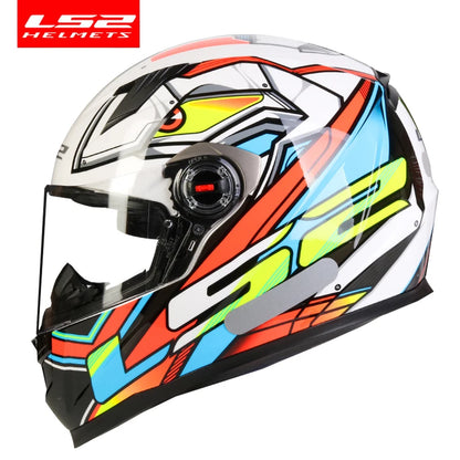 LS2 FF358 Full Face Motorcycle Helmet, ECE Approved