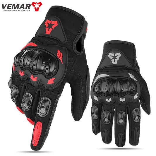 VEMAR Motorcycle Gloves – Summer, Touchscreen Compatible