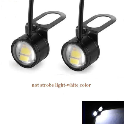 LED Motorcycle Lights – 2 Bright Headlights