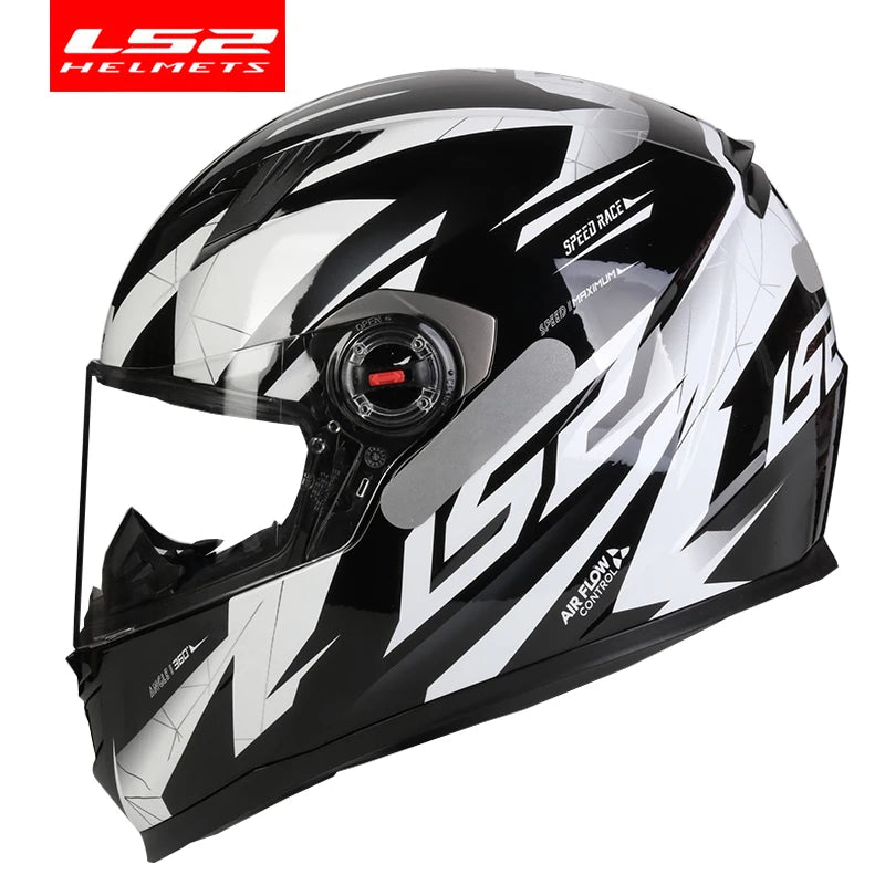 LS2 FF358 Full Face Motorcycle Helmet, ECE Approved