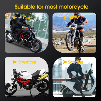 Bluetooth Tire Pressure Monitoring System (TPMS) for Motorcycles – Real-Time Safety & Performance Monitoring