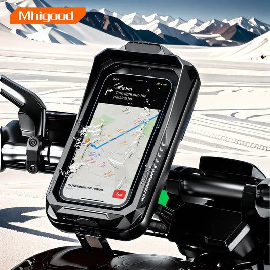 Adjustable Universal Phone Holder - Non-Slip and Waterproof