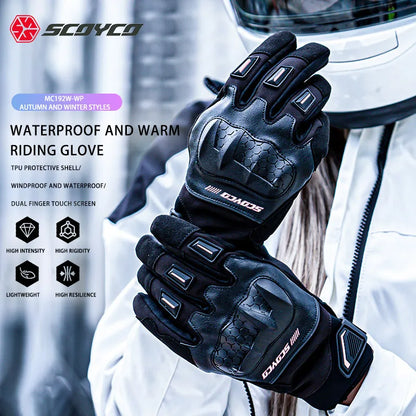 SCOYCO Motorcycle Gloves – Waterproof & Winter-Ready