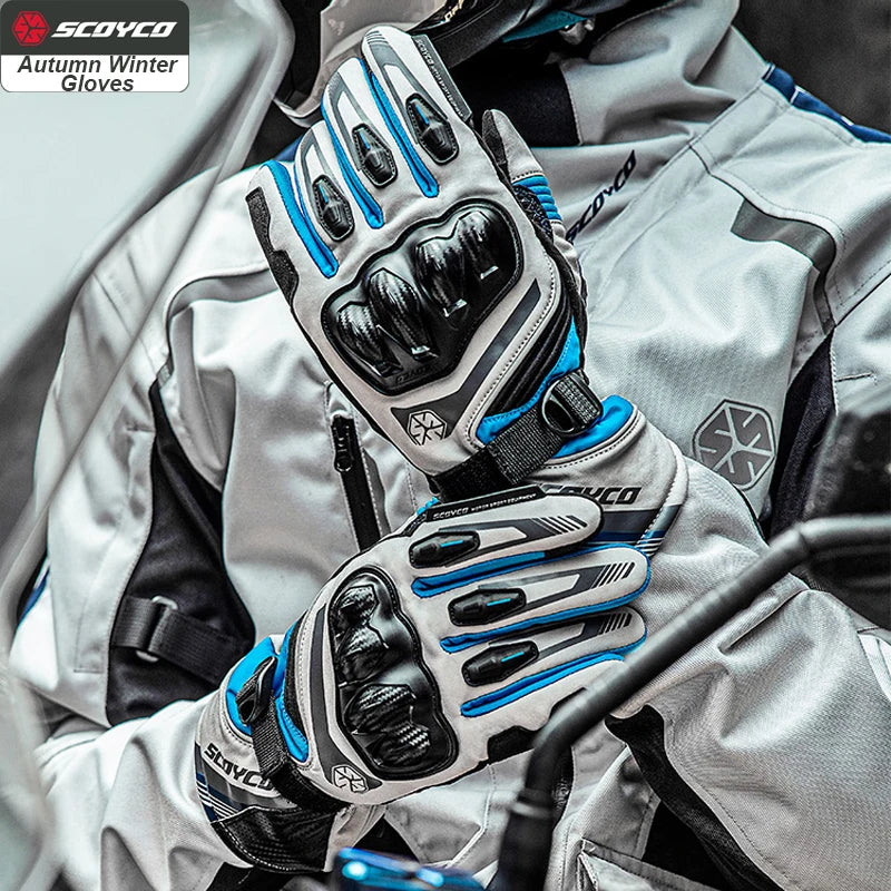 SCOYCO Motorcycle Gloves – Warm and Waterproof