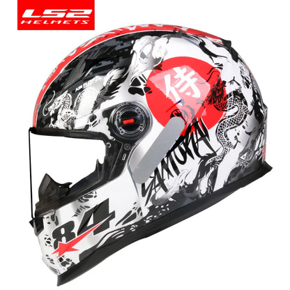 LS2 FF358 Full Face Motorcycle Helmet, ECE Approved