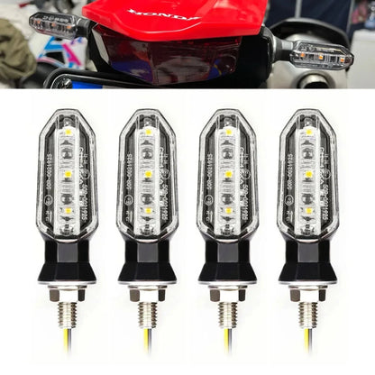 8mm LED Turn Signal Lights for Motorcycles