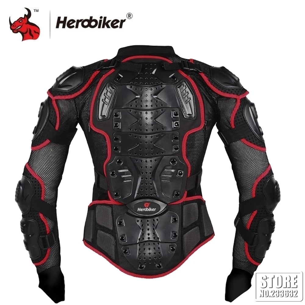 5XL Motorcycle Jacket – Full Armor Protection