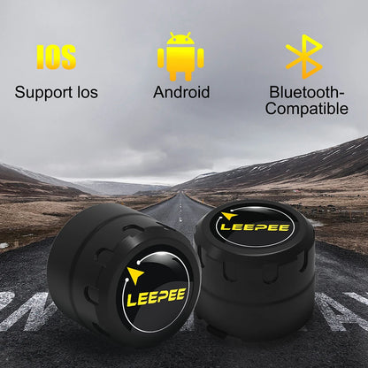 Bluetooth Tire Pressure Monitoring System (TPMS) for Motorcycles – Real-Time Safety & Performance Monitoring