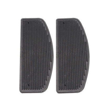 Rubber Floor Mat Kit for Harley Davidson - Touring, Street, and Road Glide Models