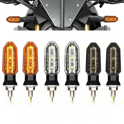 8mm LED Turn Signal Lights for Motorcycles