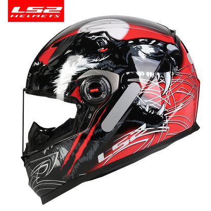 LS2 FF358 Full Face Motorcycle Helmet, ECE Approved