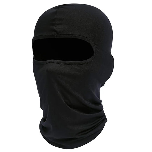 Black Ski Mask Balaclava, Full Face & Neck Gaiter, Warm & Breathable