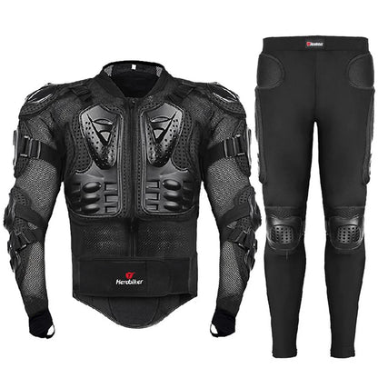 5XL Motorcycle Jacket – Full Armor Protection