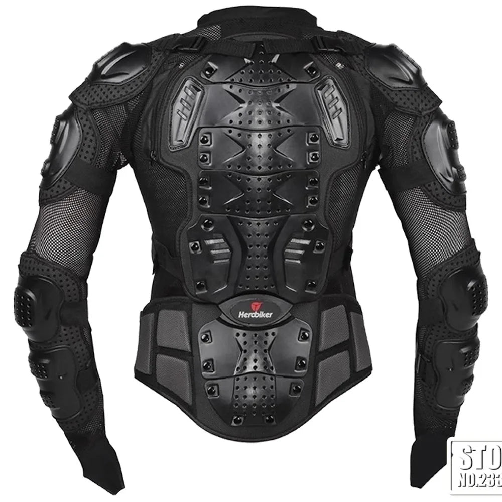 5XL Motorcycle Jacket – Full Armor Protection