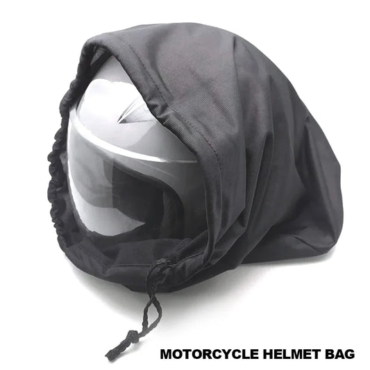 Oxford Motorcycle Helmet Bag - Soft, with Drawstring Closure