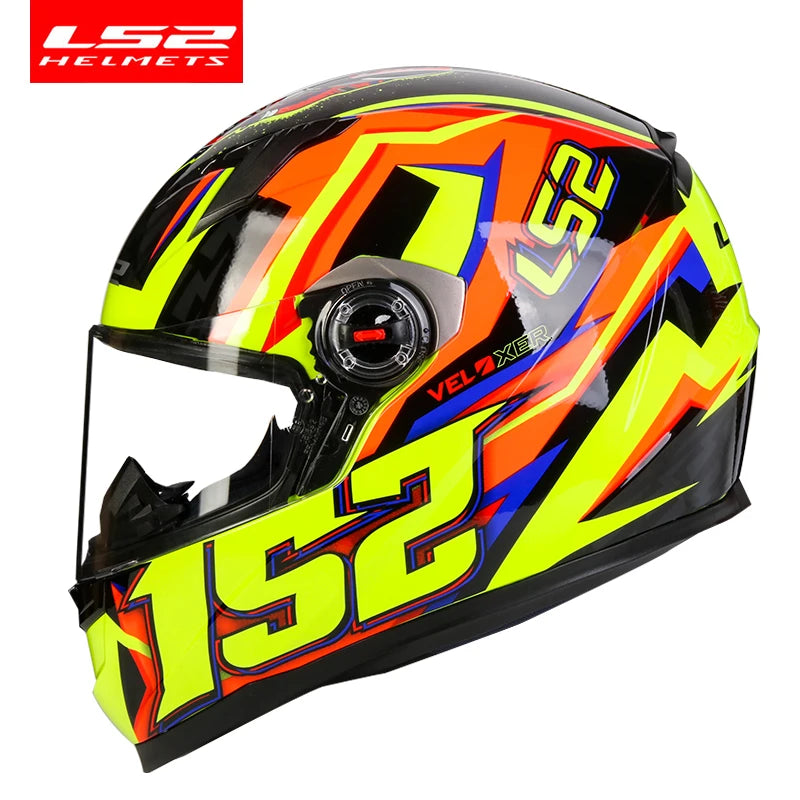 LS2 FF358 Full Face Motorcycle Helmet, ECE Approved