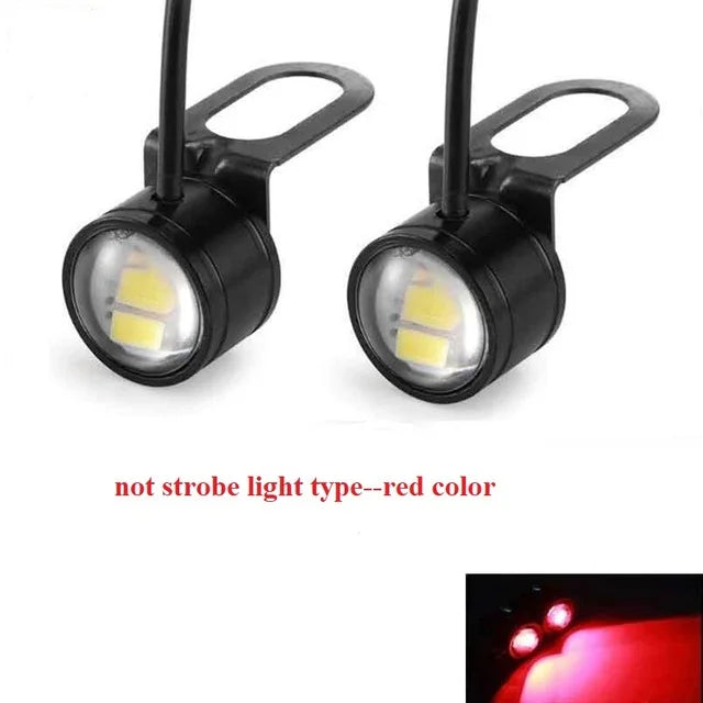 LED Motorcycle Lights – 2 Bright Headlights