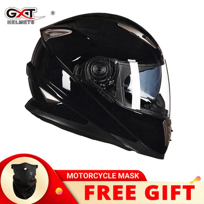 GXT-999 Integral Motorcycle Helmet + Free Accessory