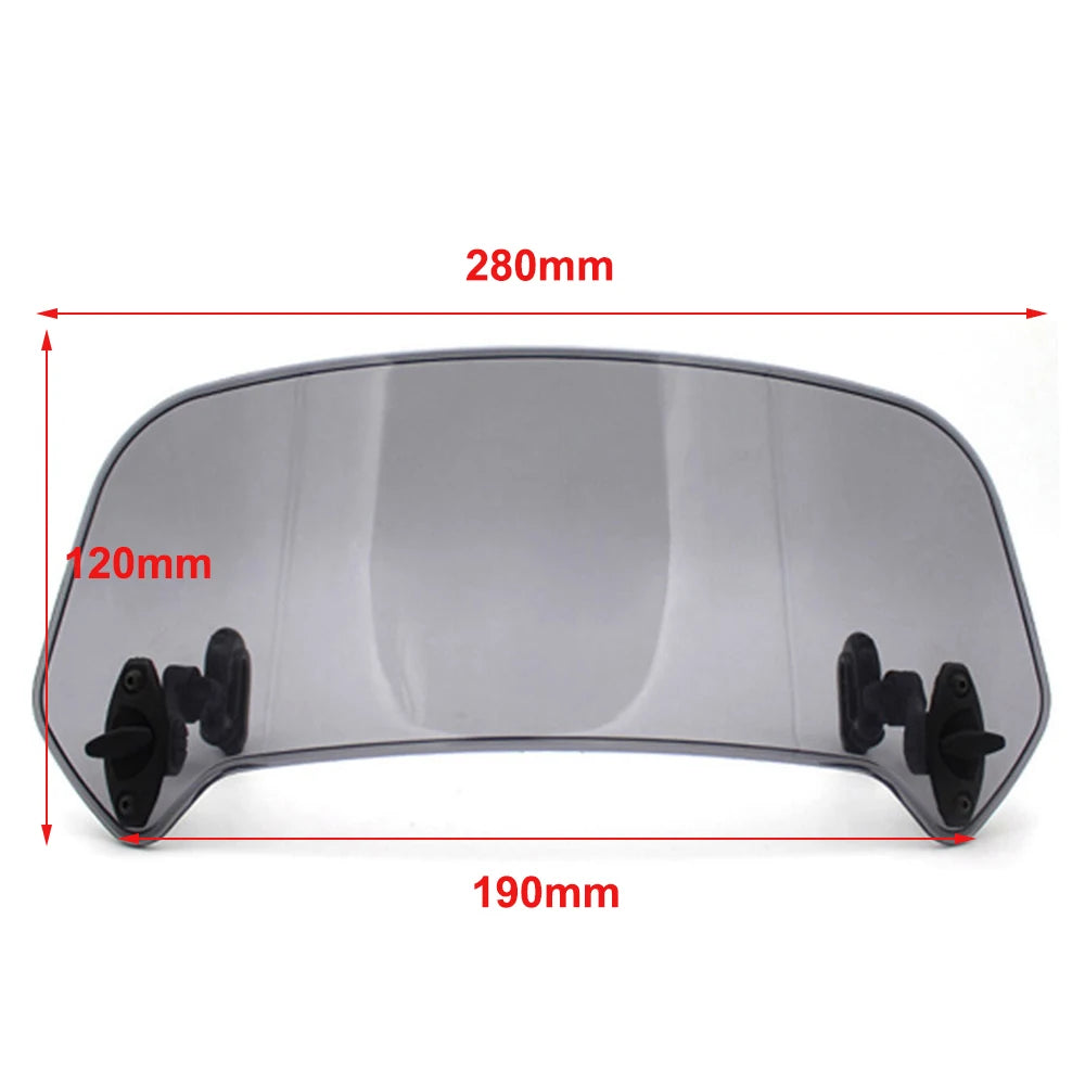 Adjustable Windscreen Extension - Universal Fit