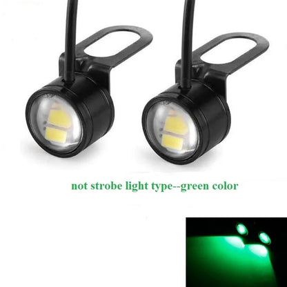 LED Motorcycle Lights – 2 Bright Headlights