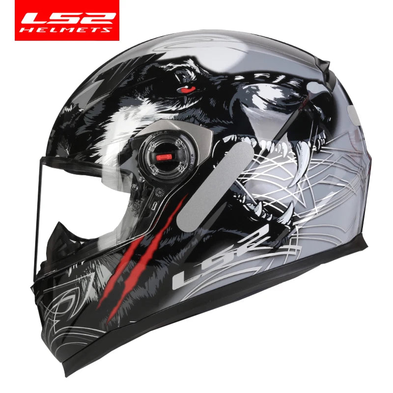 LS2 FF358 Full Face Motorcycle Helmet, ECE Approved