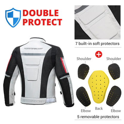 HMotorcycle Jacket and Pants – Waterproof and Durable Protection