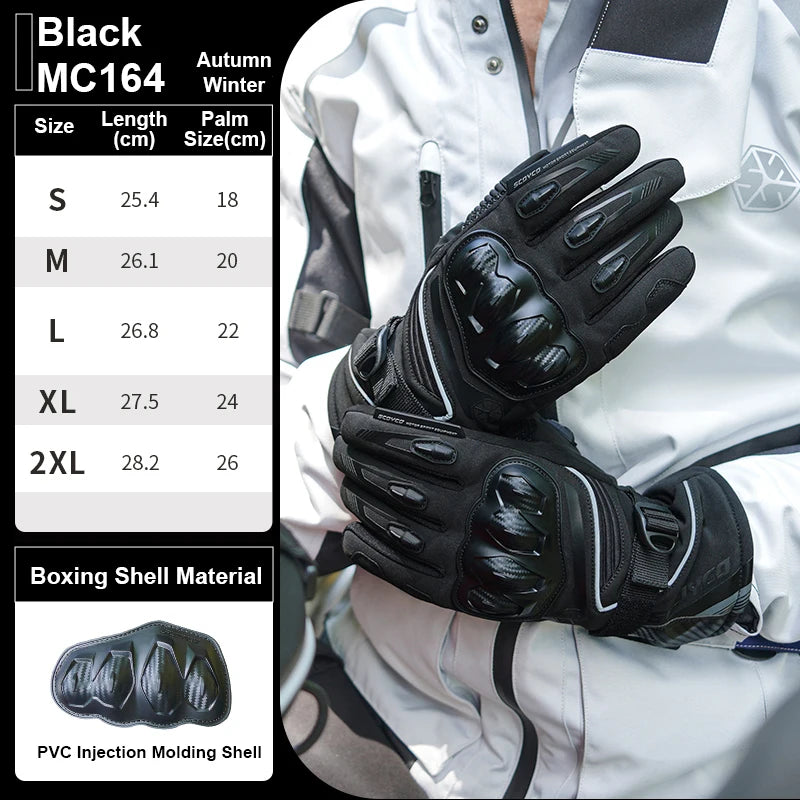 SCOYCO Motorcycle Gloves – Warm and Waterproof