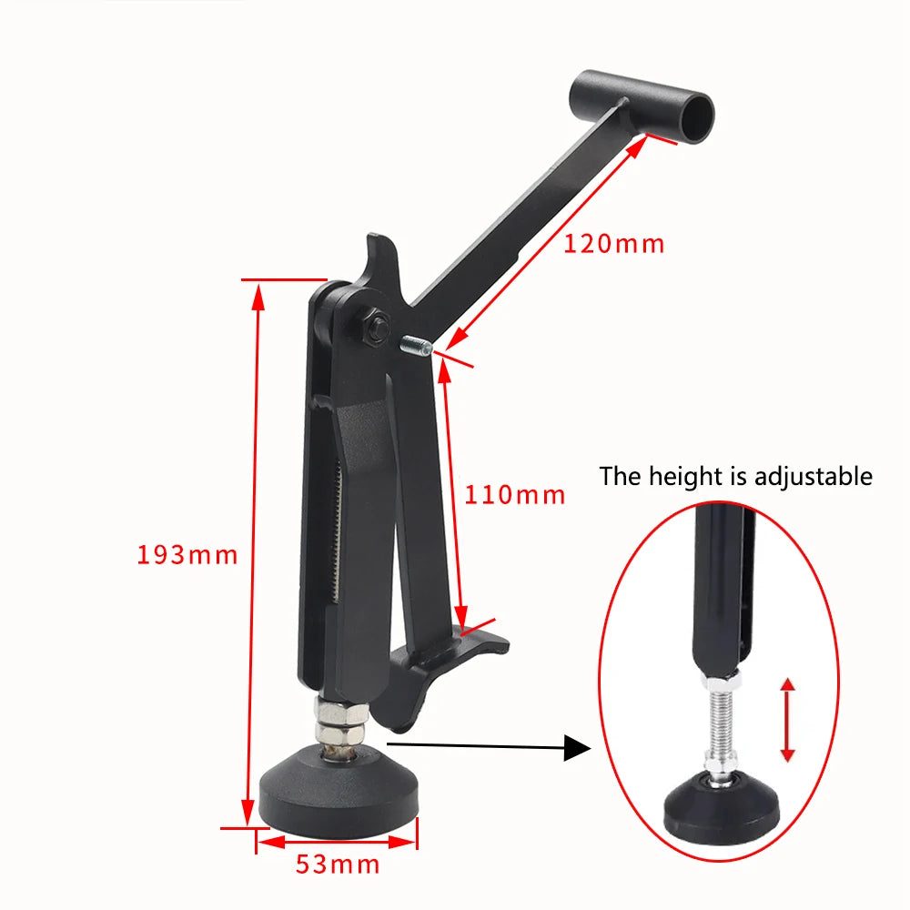 Foldable Motorcycle Lift - Portable Wheel Support