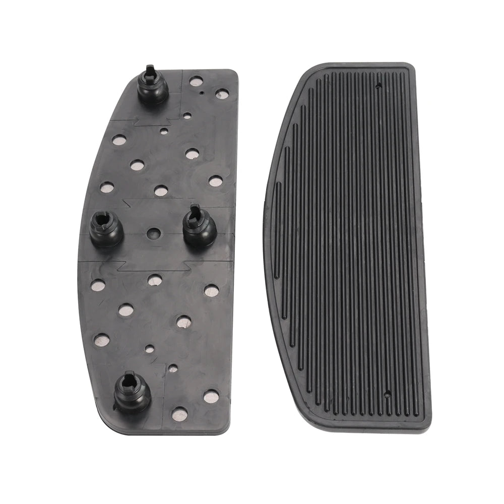 Rubber Floor Mat Kit for Harley Davidson - Touring, Street, and Road Glide Models