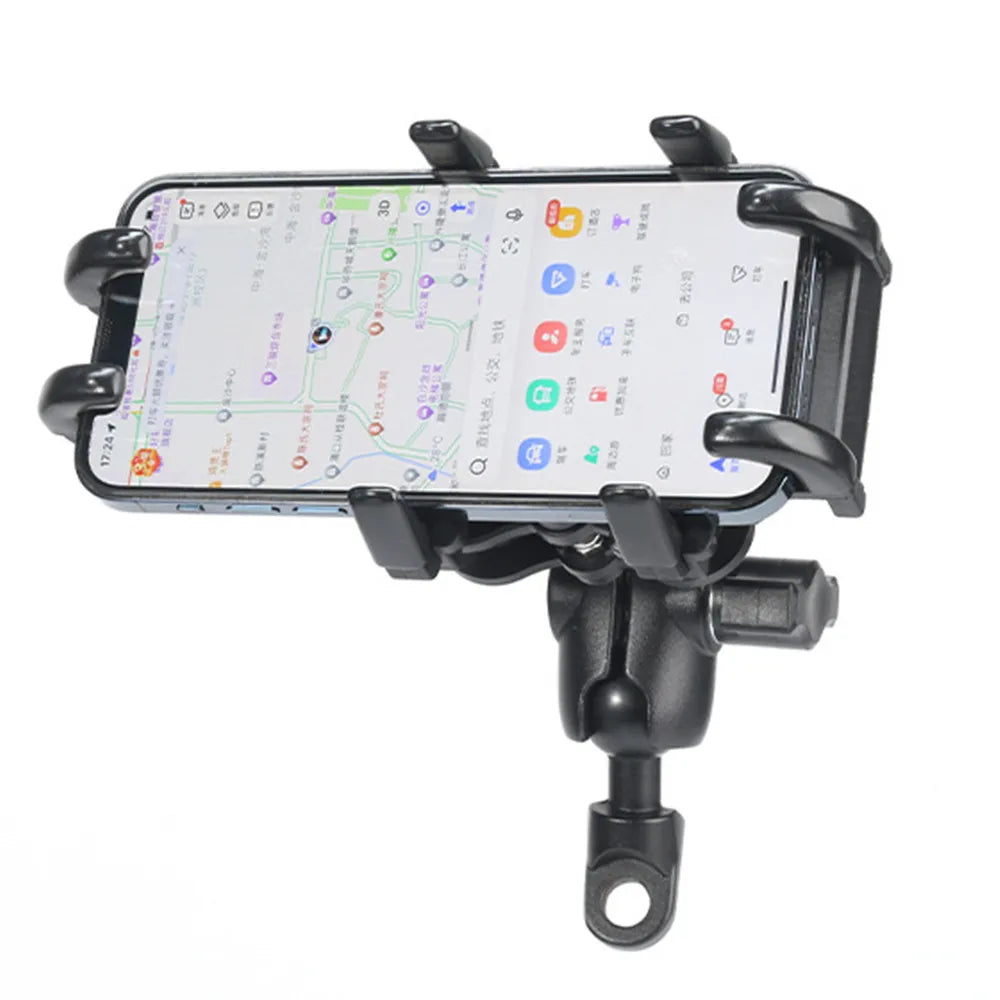 Motorcycle Phone Holder - 360° Rotatable and Shockproof