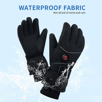 Heated and Waterproof Gloves – 3 Heat Settings