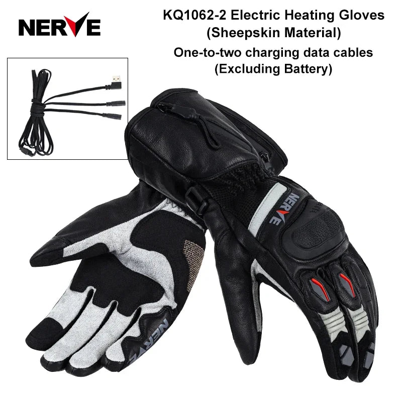 NERVE Heated Gloves – Winterproof, Waterproof & Rechargeable