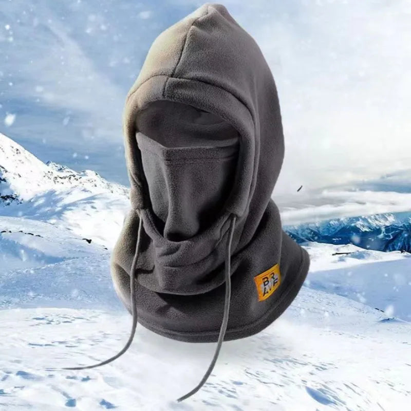 Winter Warm Hat with Mask & Neck Warmer, 3-in-1 Windproof Balaclava, Cold Weather Protection