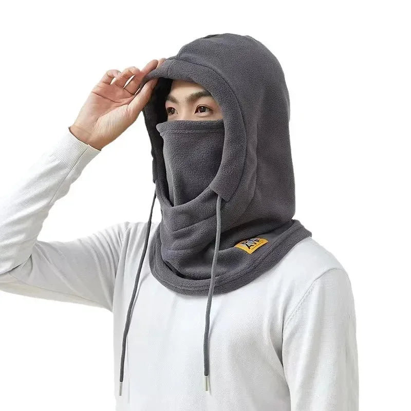 Winter Warm Hat with Mask & Neck Warmer, 3-in-1 Windproof Balaclava, Cold Weather Protection