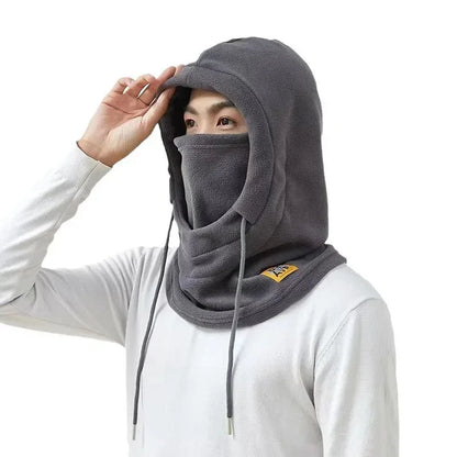 Winter Warm Hat with Mask & Neck Warmer, 3-in-1 Windproof Balaclava, Cold Weather Protection