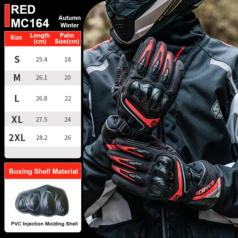 SCOYCO Motorcycle Gloves – Warm and Waterproof