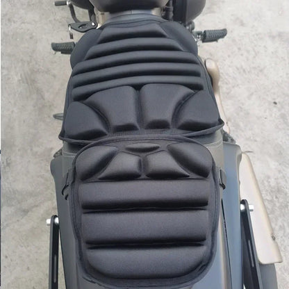 3D Gel Cushion for Motorcycle - Comfortable, Breathable, and Impact-Absorbing