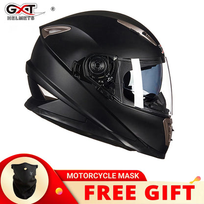 GXT-999 Integral Motorcycle Helmet + Free Accessory