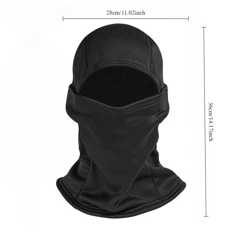 Balaclava Winter Fleece Camouflage, Cold-Proof Ski Cycling Full Face Mask