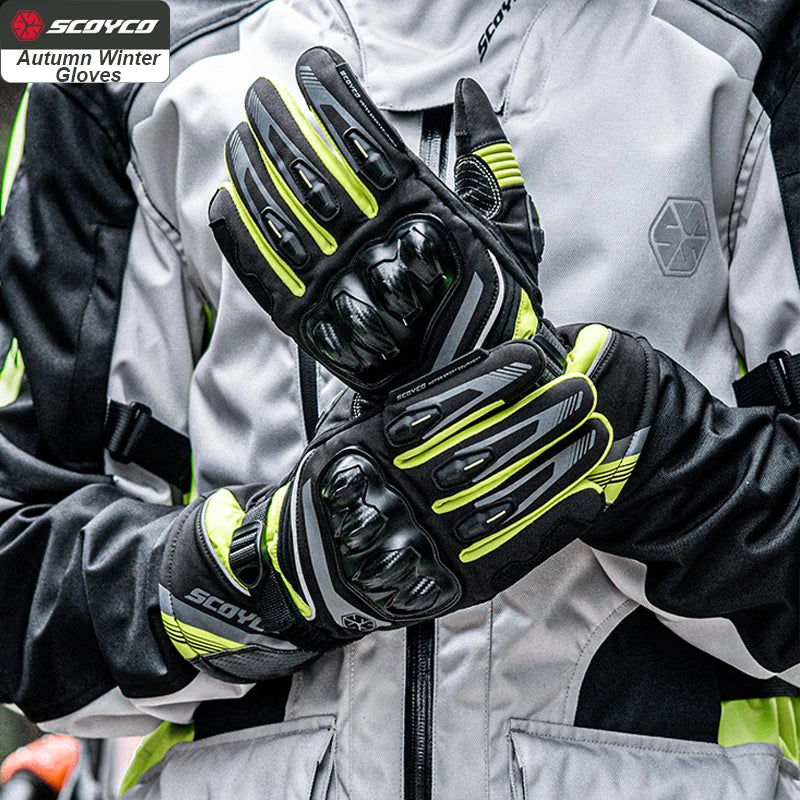 SCOYCO Motorcycle Gloves – Warm and Waterproof