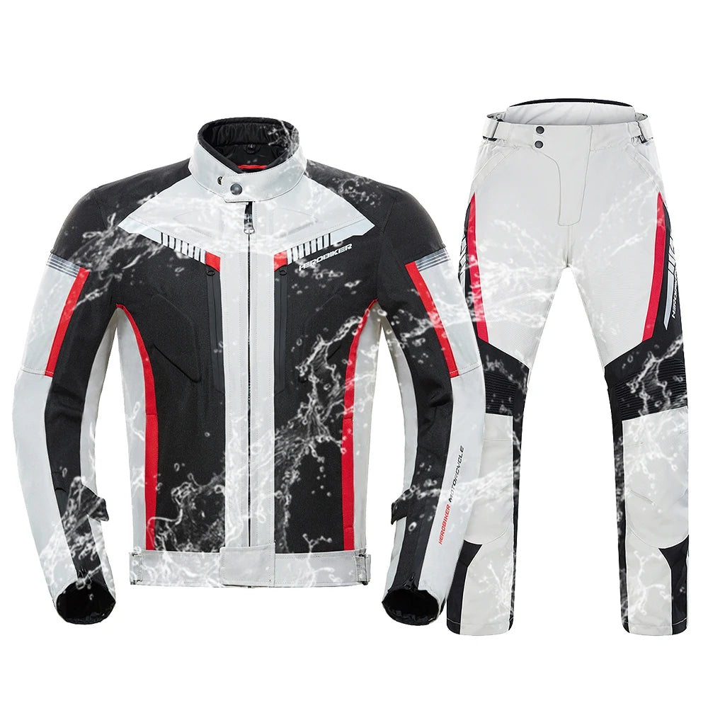 HMotorcycle Jacket and Pants – Waterproof and Durable Protection